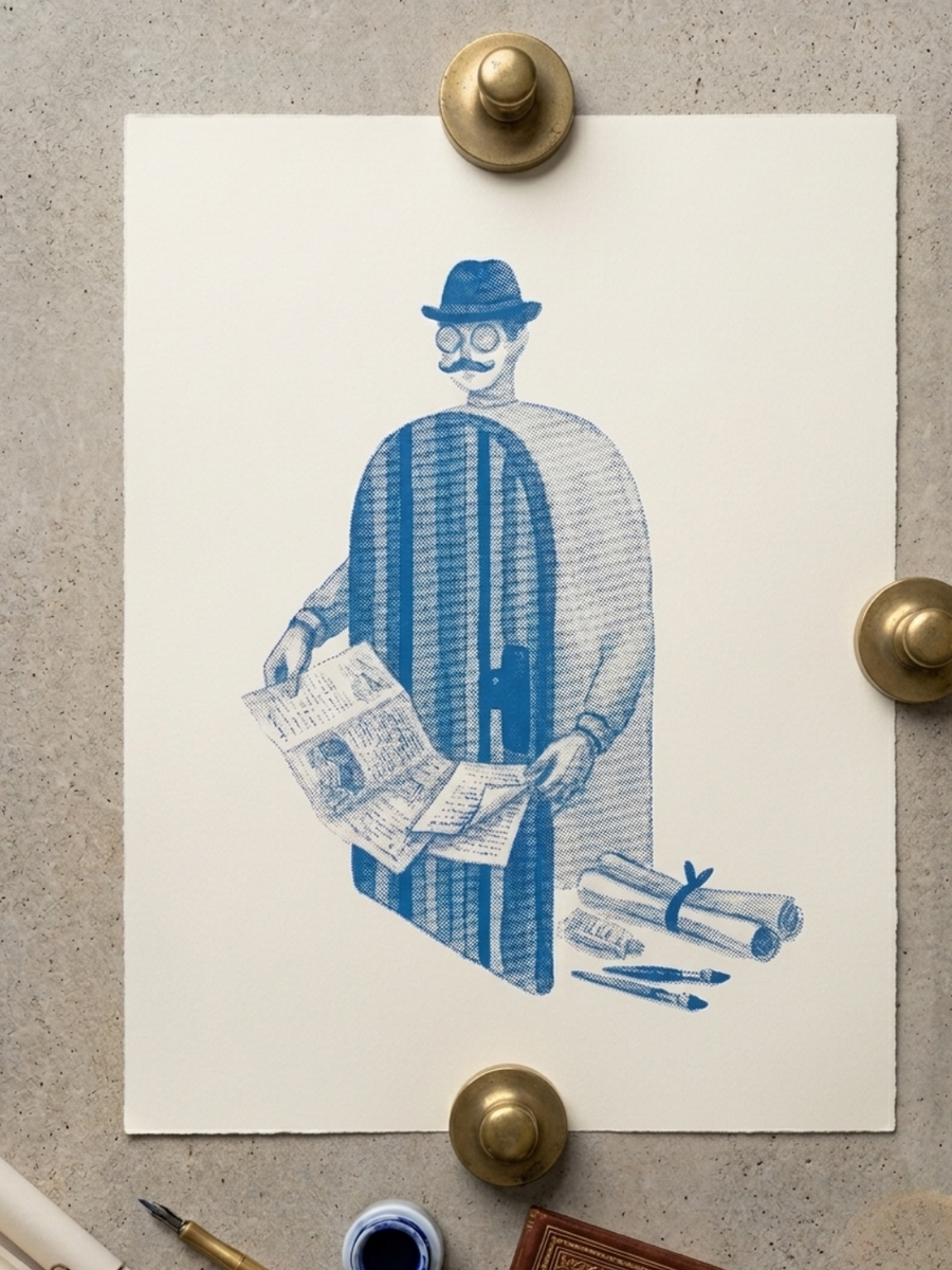 Mr. Cucumber Original Screen Print - Limited Edition