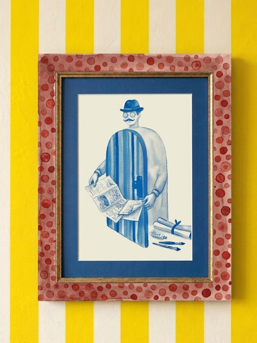 Mr. Cucumber Original Screen Print - Limited Edition