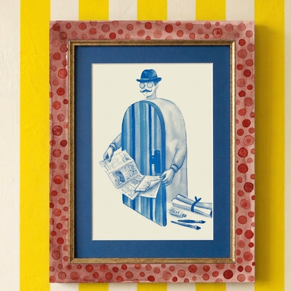 Mr. Cucumber Original Screen Print - Limited Edition