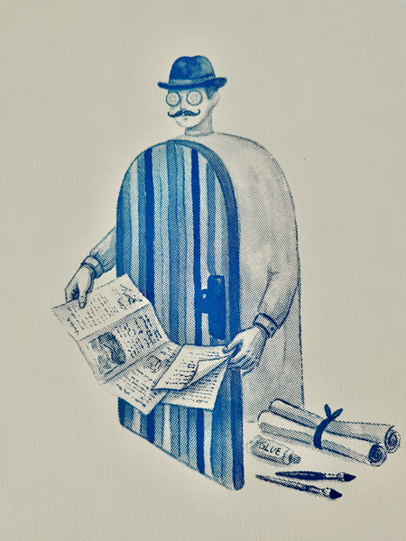 Mr. Cucumber Original Screen Print - Limited Edition