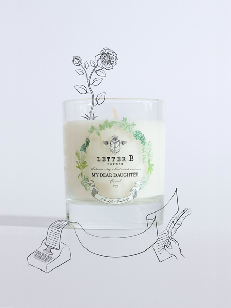 My Dear Daughter Candle