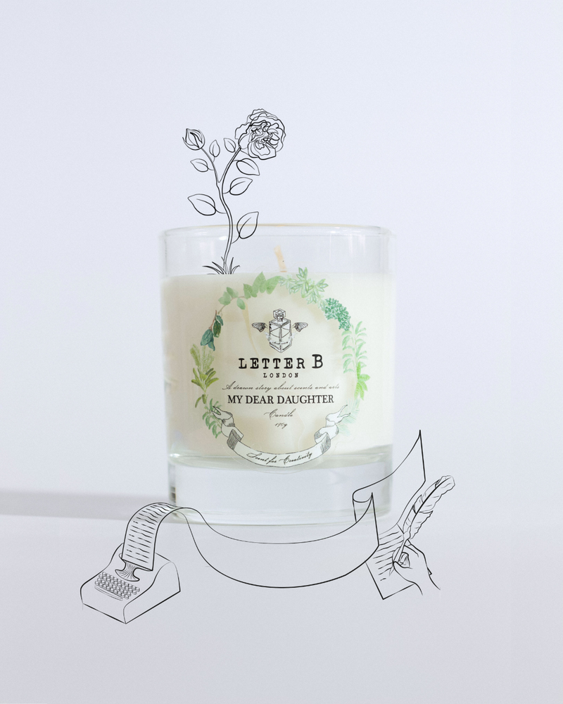 My Dear Daughter Candle