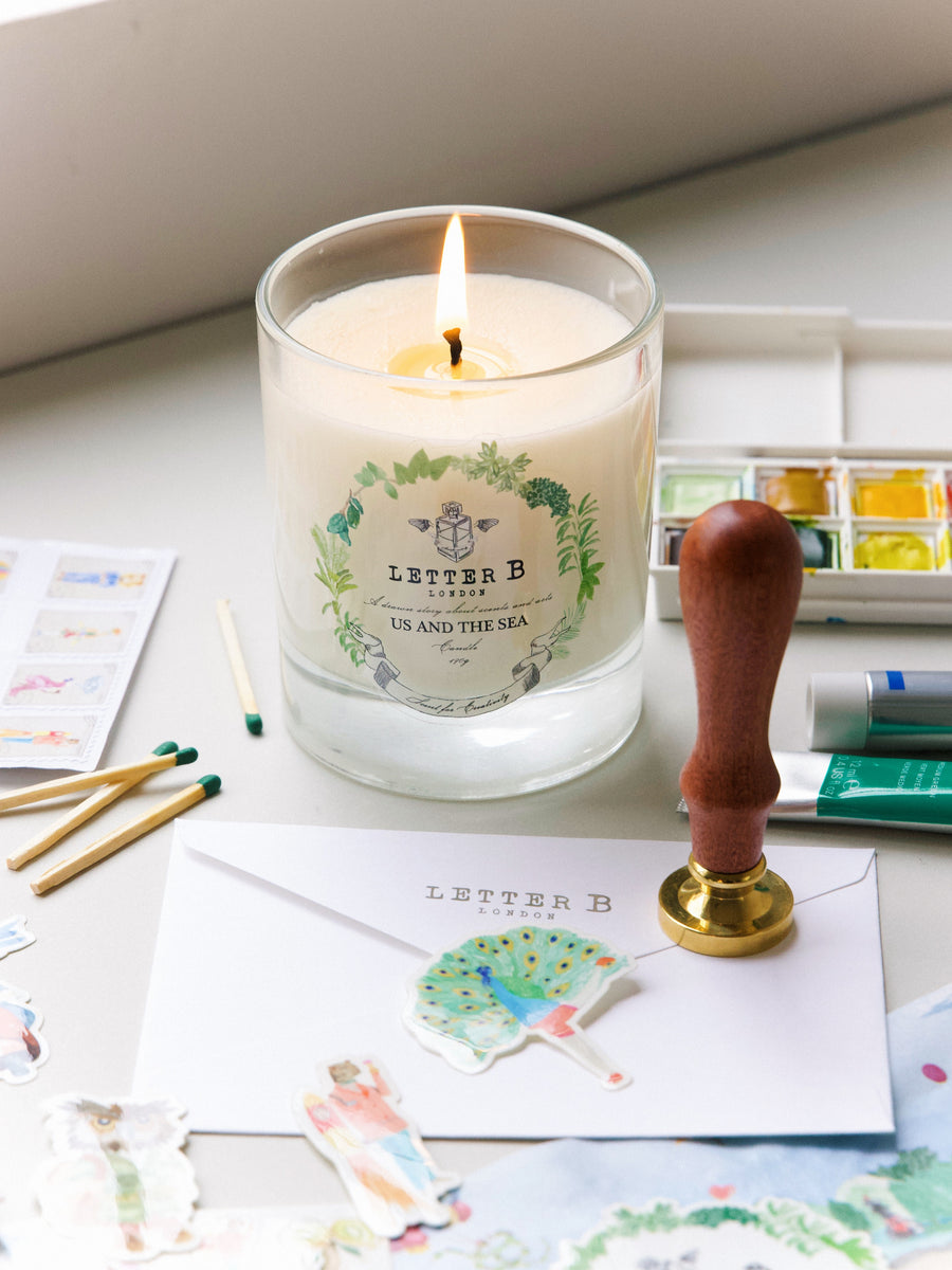 Us and the sea candle