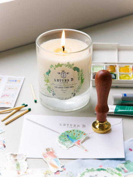 Us and the sea candle